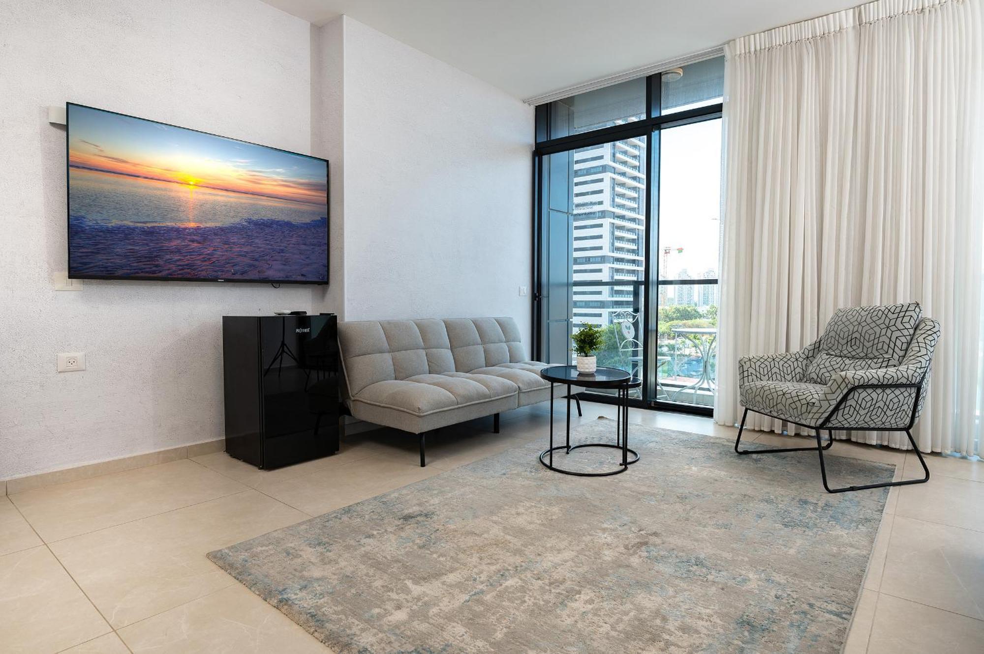 Hi-Yam Seaview Apartments & Suites - יש ממ"ד バト・ヤム 部屋 写真